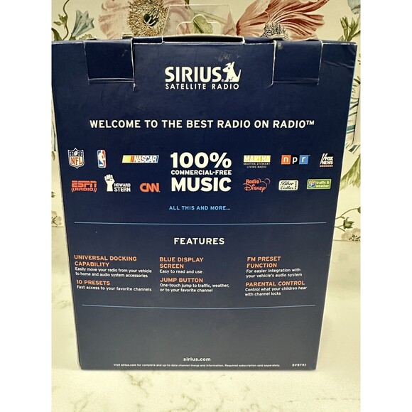 Sirius Dock play + Complete Vehicle Kit Satellite Stratus 5 Radio - SV5TK1 -NEW! - Picture 2 of 11